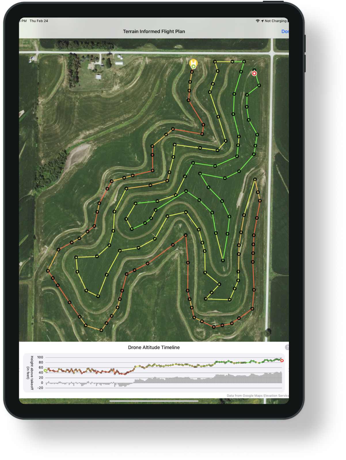 Dji terrain hot sale follow